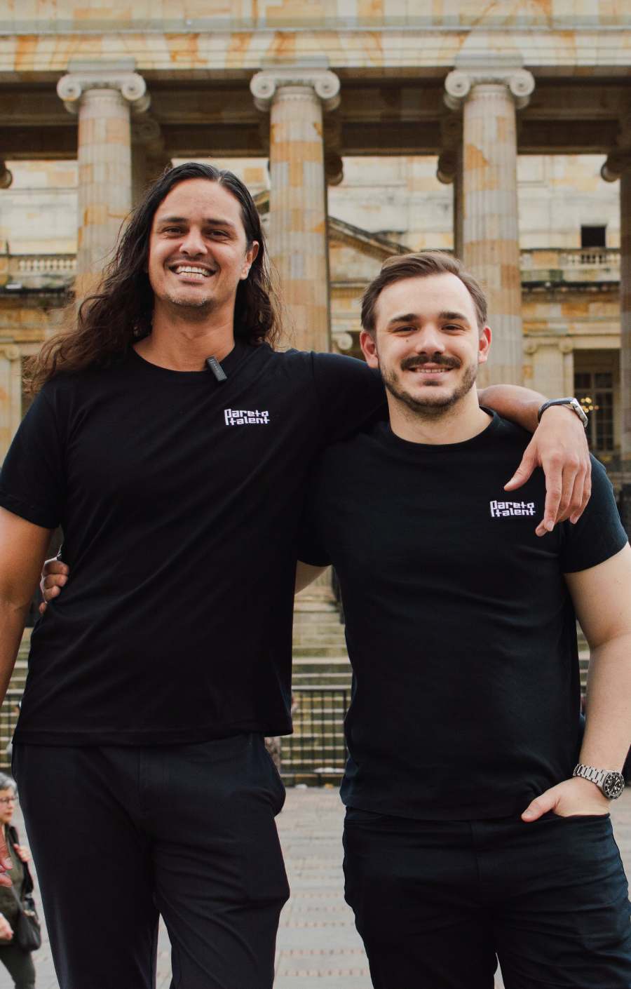 Kasim Aslam and Ivan Bunin, co-founders of Pareto Talent